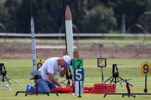 Steve Fixing the Launch System