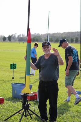 Dave Ribakoff and His Level 1 Cert Rocket