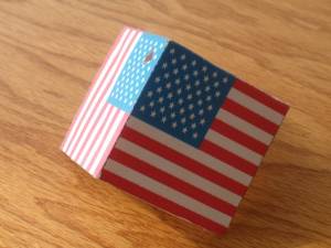 Art Applewhite Rockets - American Flag Qubit (13mm) -