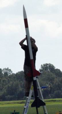 Gary Dahlke Prepares to Make a Hole in the Hood of My Car