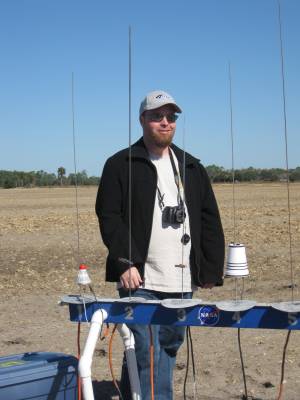 John with a Couple of Odd'l Rockets